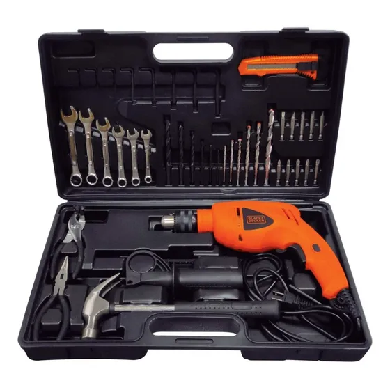 Rotomartillo Black And Decker Hd565k 2800 Rpm 550 W Color Amarillo