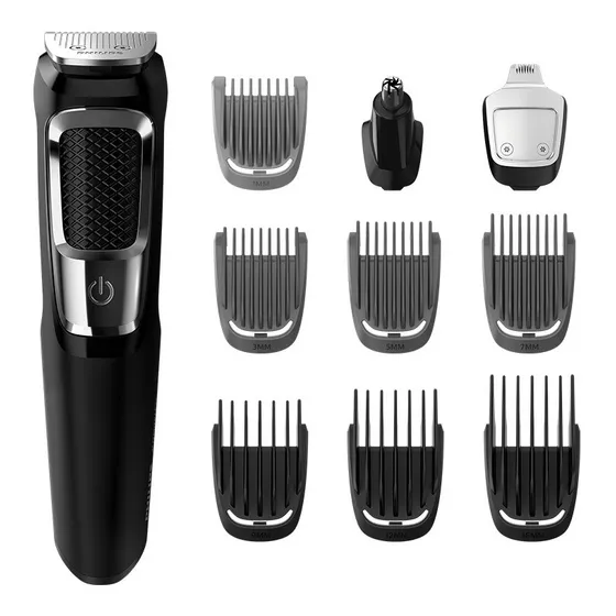 Philips Multigroom Series 3000 Con 13 Accesorios Mg3750/10 127v