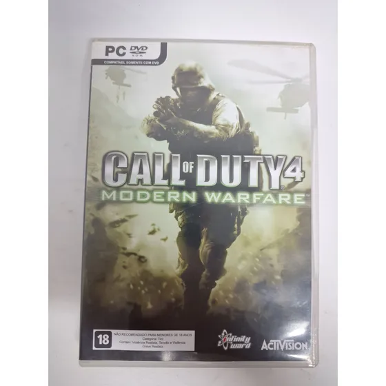 Call Of Duty 4 Modern Warfare Pc Original Físico Completo Pc