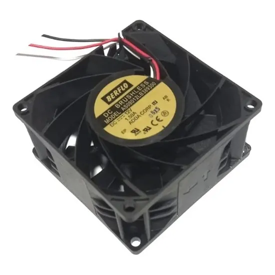 Cooler 80x80x38 12v Rolamento 1.50 Amp - 15.0 Watts 