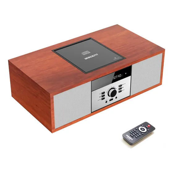 Sistema Estéreo Bluetooth Wiscent Nostalgic Vintage Micro Hi