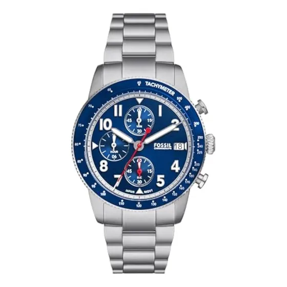 Fossil Men's Sport Tourer Quartz Stainless Steel