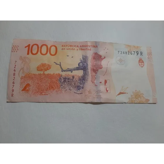 Billete De 1000 Pesos Con Error De Impresión
