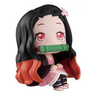 Boneco Action Figure Nezuko Demon Slayer Kimetsu 9cm Pvc Boneco Action Figure Nezuko Demon Slayer Kimetsu 9cm Pvc