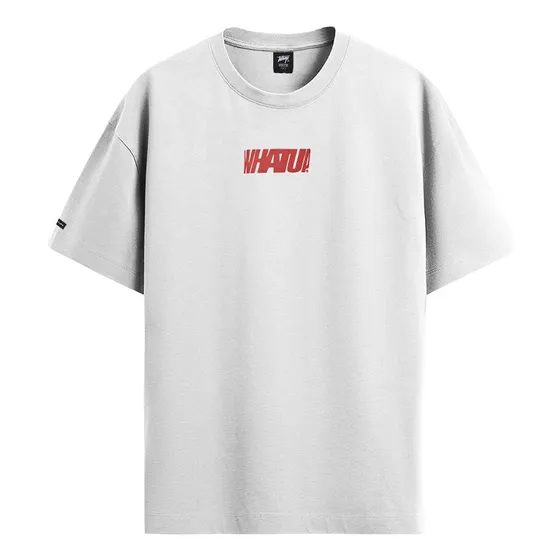 Polera Whatup Hombre Holy Whatup White