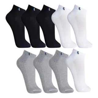 Kit 9 Pares Meias Lupo Cano Baixo AlgodĂŁo Academia Original Kit 9 Pares Meias Lupo Cano Baixo AlgodĂŁo Academia Original