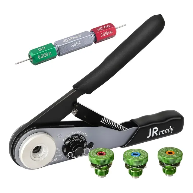Kit De Crimpado Para Contactos Sólidos Con Posicionadores