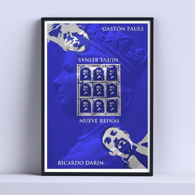 Cuadro Nueve Reinas Pelicula Argentina 30x40cm Con Vidrio