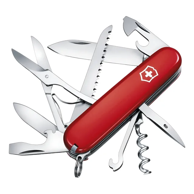 Navaja Victorinox Huntsman Roja De 15 Funciones