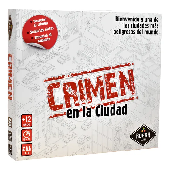 Crimen En La Ciudad Juego De Mesa