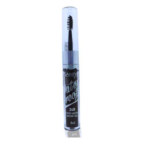 WUNDERBROW Gel para cejas, impermeable, a prueba de manchas, de larga duración, tono: negro/marrón, vegano y libre de crueldad animal WUNDERBROW Gel para cejas, impermeable, a prueba de manchas, de larga duración, tono: negro/marrón, vegano y libre de crueldad animal