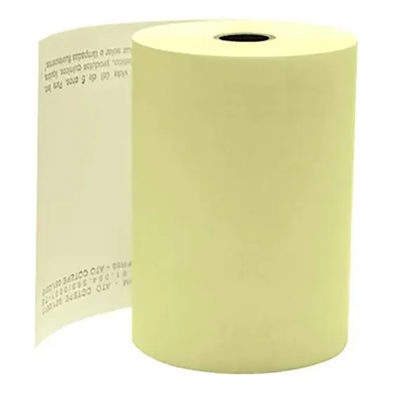 Bobina 79mm Amarela Impressora Datecs Dpp350 Cor Amarelo 127/220V