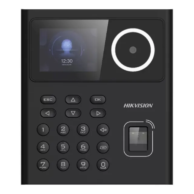 Reloj Biometrico Facial Hikvision Ds-k1t320, Huella, Pin
