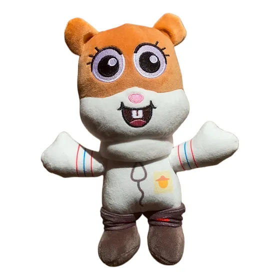 Pelucia Bob Esponja Sandy Bochechas Infantil Boneco