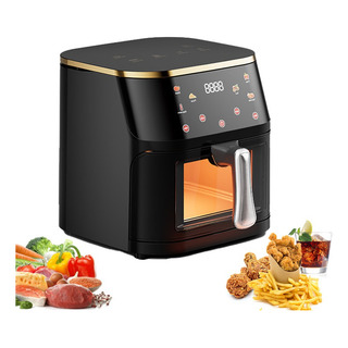 Freidora De Aire Multifunción De Horno De Aire De 10l 1400w Freidora De Aire Multifunción De Horno De Aire De 10l 1400w
