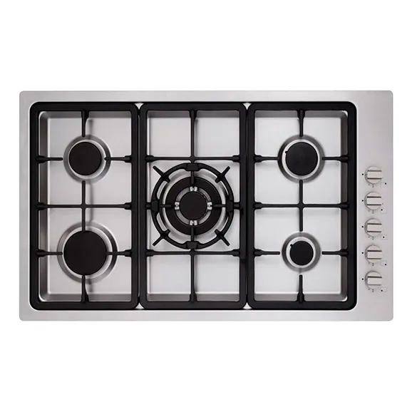 Tope  Whirlpool A Gas Acero 5 Quemadores 36 