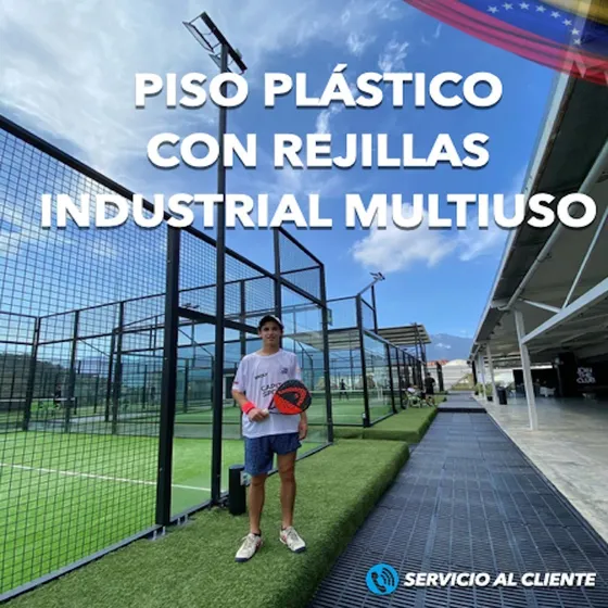 Piso Plastico Pvc Duro Aislante Rejillas Cava Cuarto Almacen