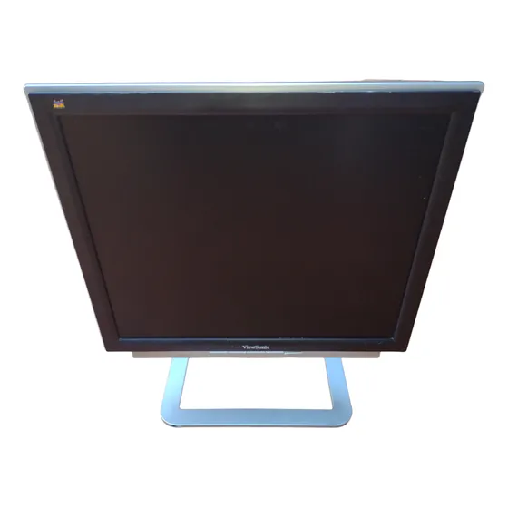 Monitor Viewsonic 19  Para Reparar, Repuesto Negro