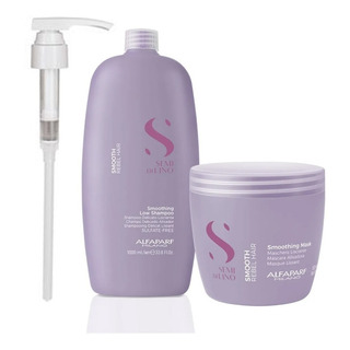 Alfaparf Semi Di Lino Smooth Rebel Shampoo Y Mascarilla Gd Alfaparf Semi Di Lino Smooth Rebel Shampoo Y Mascarilla Gd
