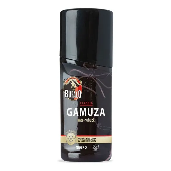 Betún Búfalo Liq Gamuza Negro