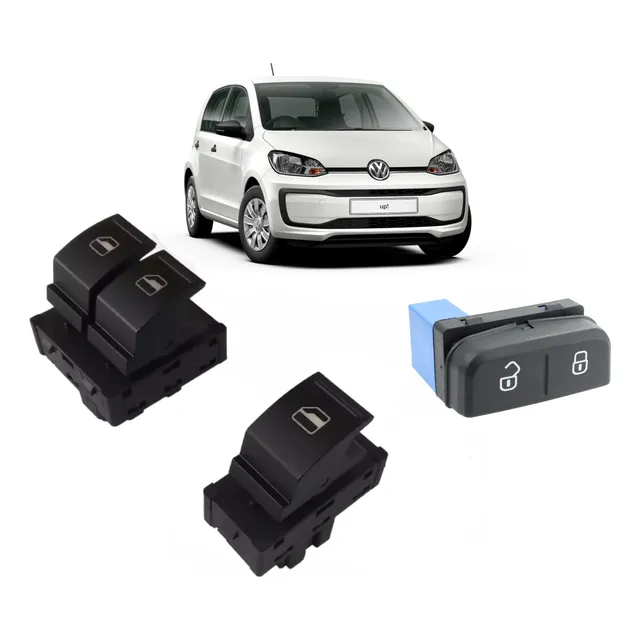Kit Botões Interruptor Vidro Eléctrico Dianteiro Up Todos