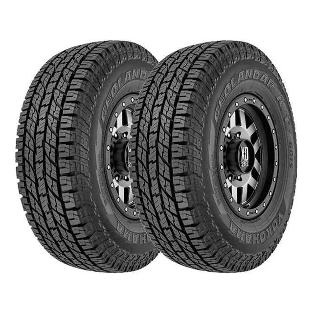 Kit X2 Yokohama 265 65 R17 112h G015 At Hilux / Ranger