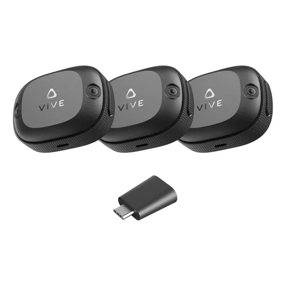 Pack De 3 Htc Vive Ultimate Tracker + Dongle - Vr Full...