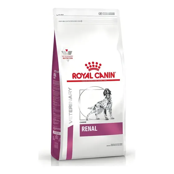 Alimento Royal Canin Veterinary Diet Canine Renal para perro adulto todos los tamaños sabor mix de 10 kg