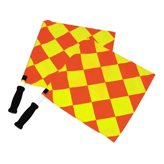 Banderin Profesional De Lineman Arbitro X2 Futbol - Gymtonic