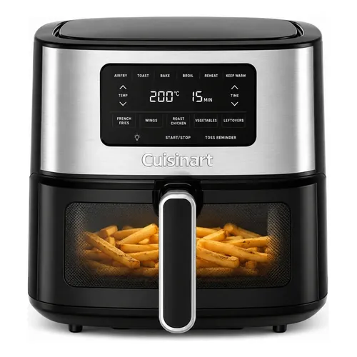 Air Fryer Amvox Arf1255 7l 1700w Timer Digital Inox Inox