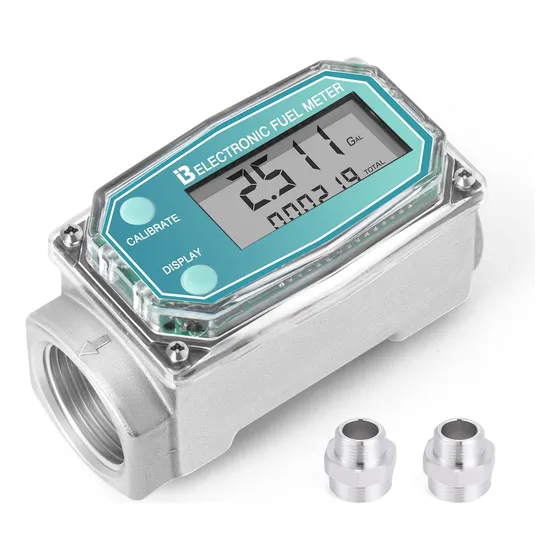 Medidor De Flujo De Turbina Gasolina Diesel Acero Inoxidable