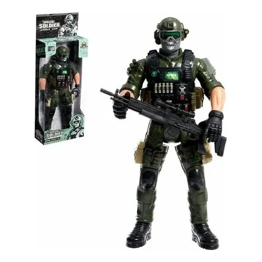 Figura De Soldado Fuerzas Especiales -okidoki
