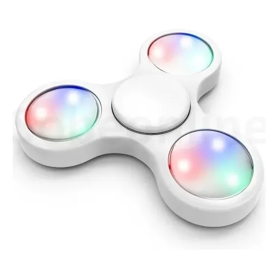 Fidget Hand Spinner Con Luces