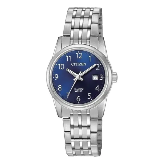 Citizen Womens Quartz Blue Eu6000-57l ¨¨¨¨¨¨¨¨¨¨¨¨¨dcmstore Correa PLAT Bisel Plateado Fondo Azul 60948