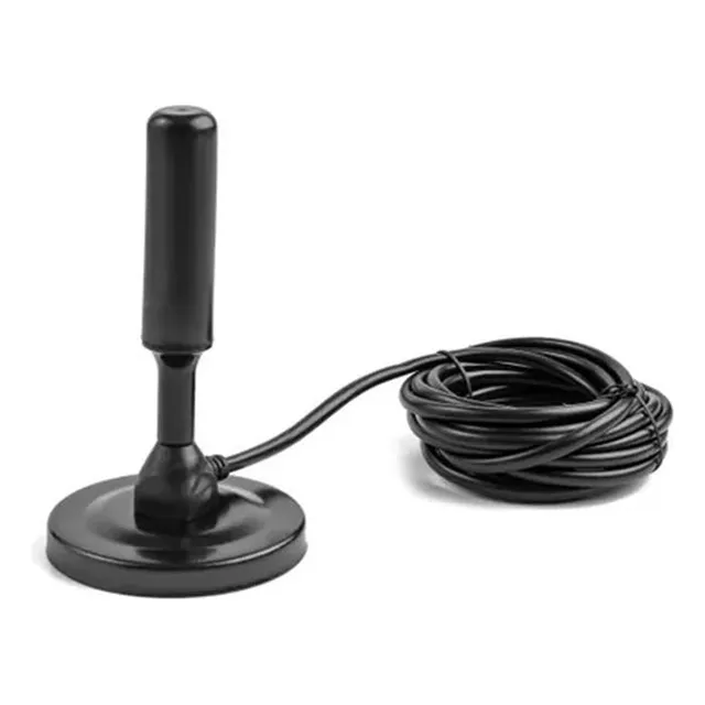 Antena Interior Isdb-t Digital Tv Cable 5 M Con Soporte