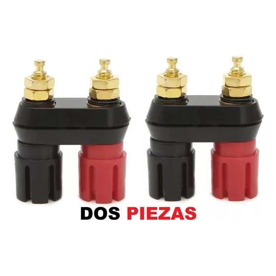 2x Conectores Terminales Para Empotrar En Amplificador