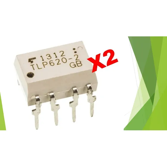 Optoacoplador Toshiba, Tlp620-2 Entrada Ac Nuevos