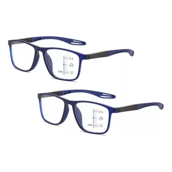 2 Gafas Fotocromáticas Bifocales Progresivas Para La Presbic