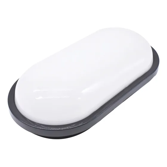 Tortuga Led 20w Negra Ovalada Fria 6500k Lh-2771 Luz Blanco Frío