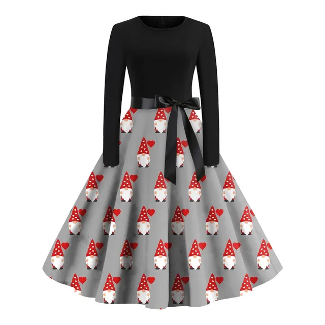 Vestido Fiesta Noche Ama Casa Estampado Dia San Valentin 56