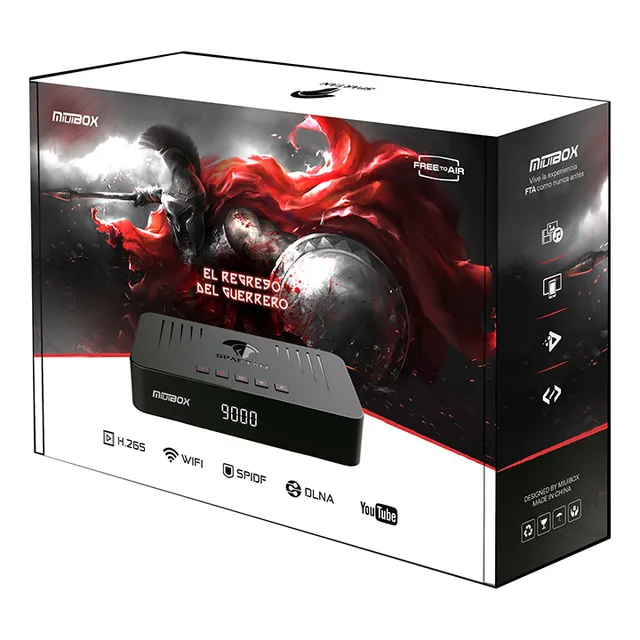 Fta Receiver Spartan Twin Wi-fi H.265 Full Hd