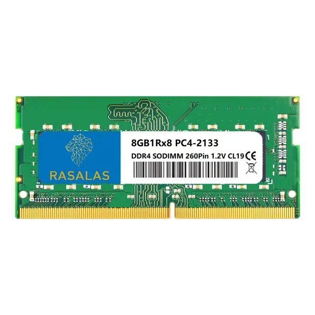 8gb Memoria Ram Ddr4 2133mhz Para Laptop Sodimm Gamer Pc4-17000 1rx8 Rasalas 1.2V 266Pin
