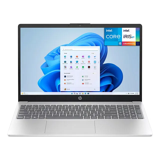 Laptop HP 15-FD0095WM Intel Core i5 8GB RAM 256GB SSD 15.6" Windows 11 Home