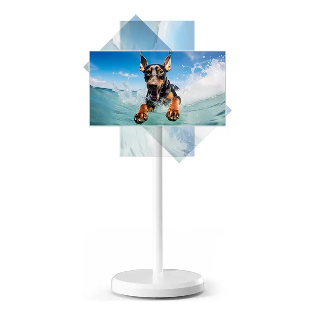 Monitor Pantalla Táctil 22 Pulgadas Portátil 1080p Giratoria
