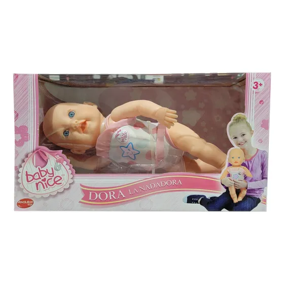 Muñeca Baby Nice Dora Nadadora 