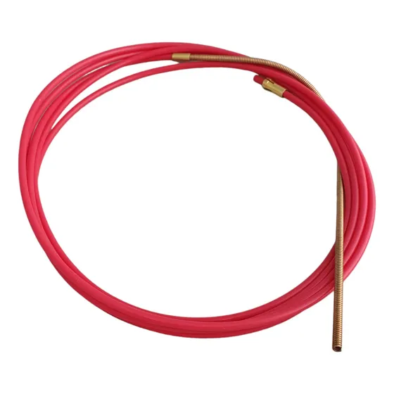 Guaya Teflon Para Aluminio Antorcha Mig 3.2m Color Rojo