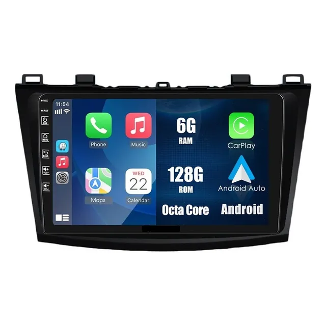 Zk Radio Estéreo Android Para Mazda 3 2011-2016 6+128g