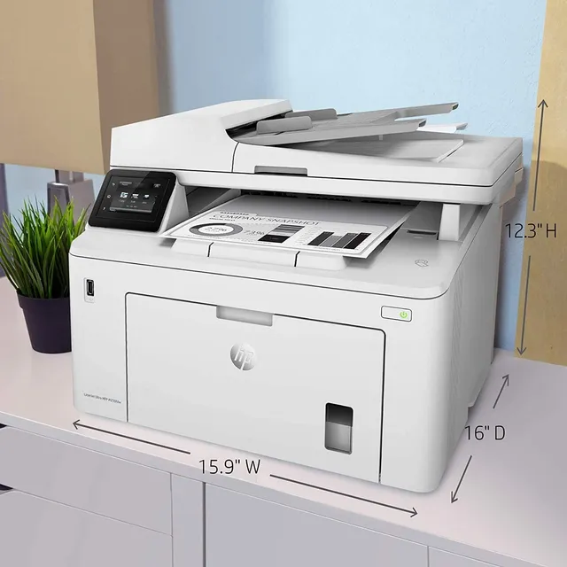Impresora Multifunción Hp Laserjet Pro M227fdw Con Wifi 