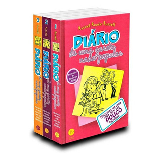 Kit Diário De Uma Garota Nada Popular - Vol I, Ii E Iii: Não Aplica, De : Rachel Renée Russell. Não Aplica, Vol. Não Aplica. Editorial Verus, Tapa Mole, Edición Não Aplica En Português, 2009 Kit Diário De Uma Garota Nada Popular - Vol I, Ii E Iii: Não Aplica, De : Rachel Renée Russell. Não Aplica, Vol. Não Aplica. Editorial Verus, Tapa Mole, Edición Não Aplica En Português, 2009