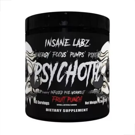 Pre Entreno Insane Labz Psychotic Black (35 Servicios)